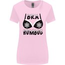 Bra Humbug Snowflake Funny Christmas Womens Wider Cut T-Shirt Light Pink