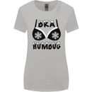 Bra Humbug Snowflake Funny Christmas Womens Wider Cut T-Shirt Sports Grey