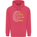 Brain Cancer Aneurysm Awareness Childrens Kids Hoodie Heliconia