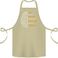 Brain Cancer Aneurysm Awareness Cotton Apron 100% Organic Khaki