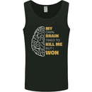 Brain Cancer Aneurysm Awareness Mens Vest Tank Top Black