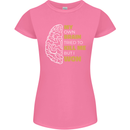 Brain Cancer Aneurysm Awareness Womens Petite Cut T-Shirt Azalea