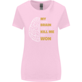 Brain Cancer Aneurysm Awareness Womens Wider Cut T-Shirt Light Pink