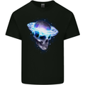 Brainstorm SCI-FI Skull Gothic Space Mens Cotton T-Shirt Tee Top Black