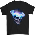 Brainstorm SCI-FI Skull Gothic Space Mens T-Shirt Cotton Gildan Black