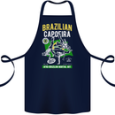 Brazilian Capoeira Mixed Martial Arts MMA Cotton Apron 100% Organic Navy Blue