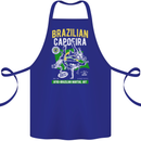 Brazilian Capoeira Mixed Martial Arts MMA Cotton Apron 100% Organic Royal Blue