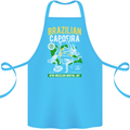 Brazilian Capoeira Mixed Martial Arts MMA Cotton Apron 100% Organic Turquoise