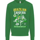 Brazilian Capoeira Mixed Martial Arts MMA Kids Sweatshirt Jumper Irish Green
