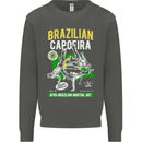 Brazilian Capoeira Mixed Martial Arts MMA Kids Sweatshirt Jumper Storm Grey