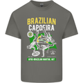 Brazilian Capoeira Mixed Martial Arts MMA Kids T-Shirt Childrens Charcoal
