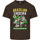 Brazilian Capoeira Mixed Martial Arts MMA Kids T-Shirt Childrens Chocolate