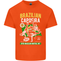 Brazilian Capoeira Mixed Martial Arts MMA Kids T-Shirt Childrens Orange