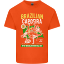 Brazilian Capoeira Mixed Martial Arts MMA Kids T-Shirt Childrens Orange