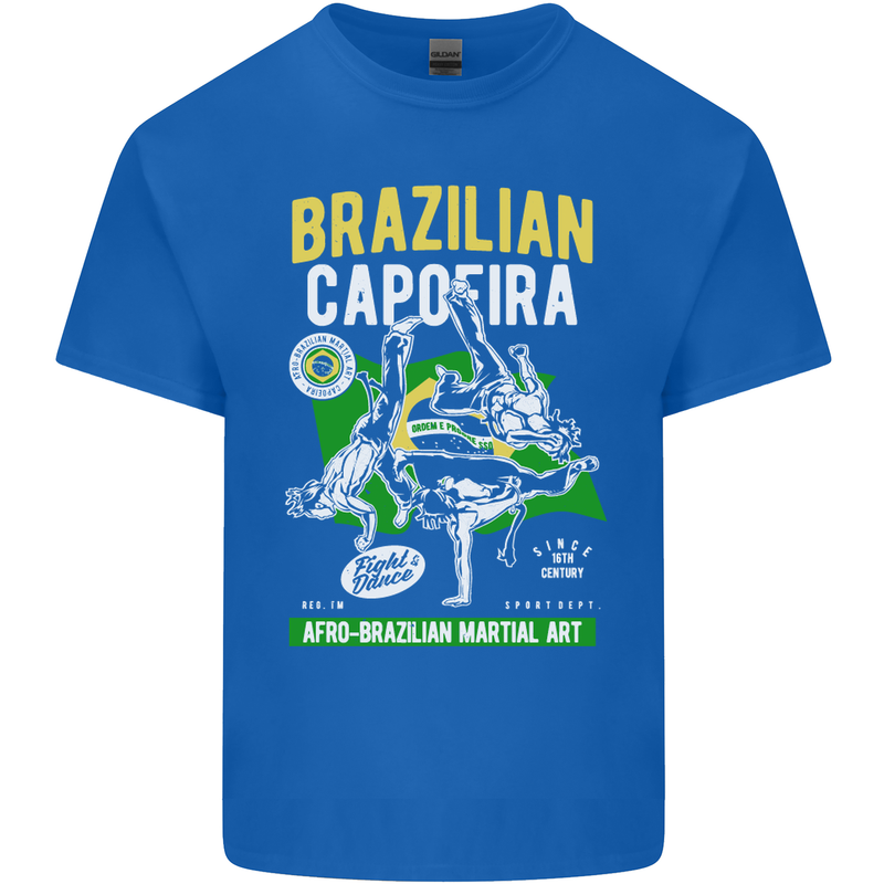 Brazilian Capoeira Mixed Martial Arts MMA Kids T-Shirt Childrens Royal Blue