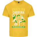 Brazilian Capoeira Mixed Martial Arts MMA Kids T-Shirt Childrens Yellow