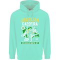 Brazilian Capoeira Mixed Martial Arts MMA Mens 80% Cotton Hoodie Peppermint