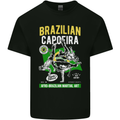 Brazilian Capoeira Mixed Martial Arts MMA Mens Cotton T-Shirt Tee Top Black
