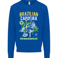 Brazilian Capoeira Mixed Martial Arts MMA Mens Sweatshirt Jumper Royal Blue