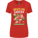 Brazilian Capoeira Mixed Martial Arts MMA Womens Wider Cut T-Shirt Red