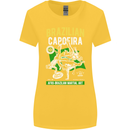 Brazilian Capoeira Mixed Martial Arts MMA Womens Wider Cut T-Shirt Yellow