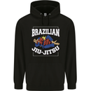 Brazilian Jiu Jitsu Childrens Kids Hoodie Black
