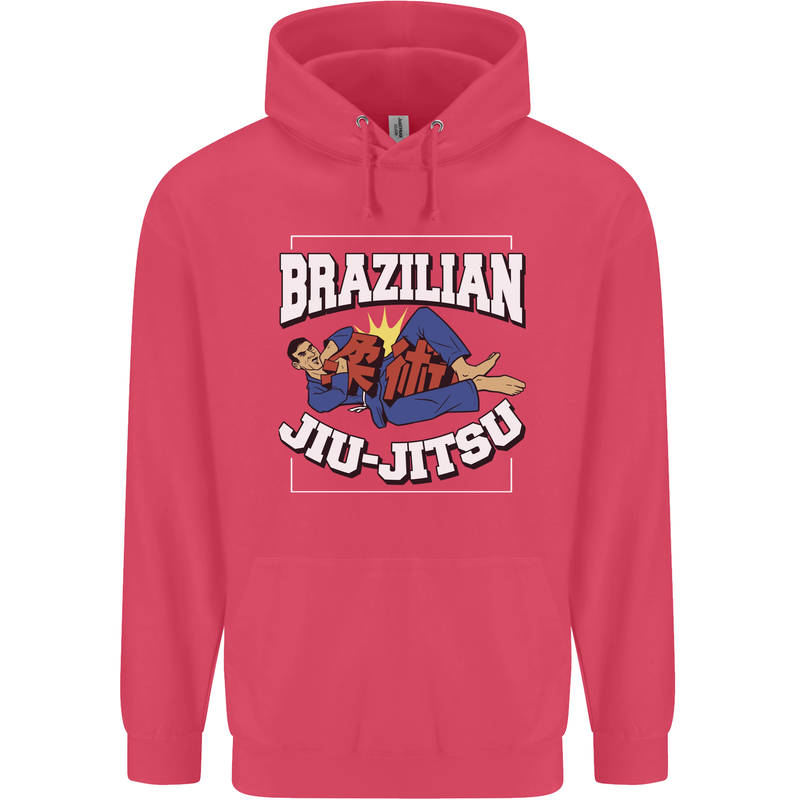 Brazilian Jiu Jitsu Childrens Kids Hoodie Heliconia