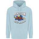 Brazilian Jiu Jitsu Childrens Kids Hoodie Light Blue