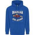 Brazilian Jiu Jitsu Childrens Kids Hoodie Royal Blue
