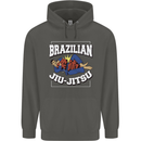 Brazilian Jiu Jitsu Childrens Kids Hoodie Storm Grey