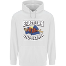 Brazilian Jiu Jitsu Childrens Kids Hoodie White