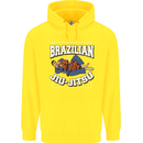 Brazilian Jiu Jitsu Childrens Kids Hoodie Yellow