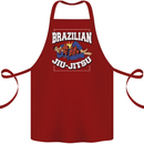 Brazilian Jiu Jitsu Cotton Apron 100% Organic Maroon