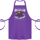 Brazilian Jiu Jitsu Cotton Apron 100% Organic Purple