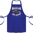 Brazilian Jiu Jitsu Cotton Apron 100% Organic Royal Blue