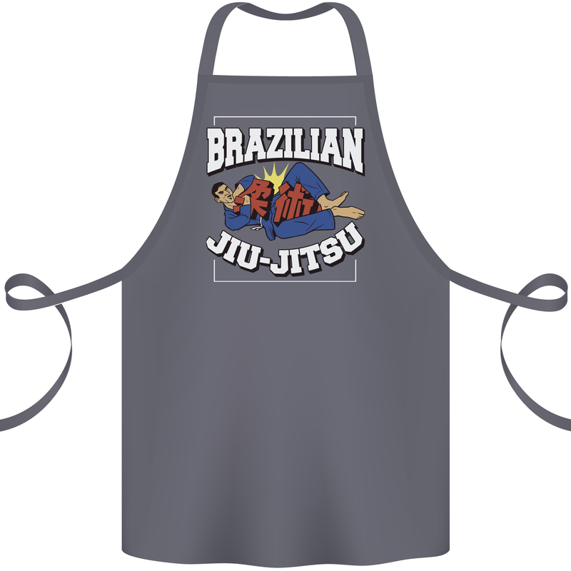 Brazilian Jiu Jitsu Cotton Apron 100% Organic Steel