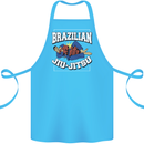 Brazilian Jiu Jitsu Cotton Apron 100% Organic Turquoise