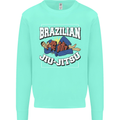Brazilian Jiu Jitsu Kids Sweatshirt Jumper Peppermint