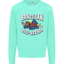 Brazilian Jiu Jitsu Kids Sweatshirt Jumper Peppermint