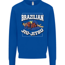 Brazilian Jiu Jitsu Kids Sweatshirt Jumper Royal Blue