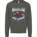 Brazilian Jiu Jitsu Kids Sweatshirt Jumper Storm Grey