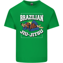 Brazilian Jiu Jitsu Kids T-Shirt Childrens Irish Green
