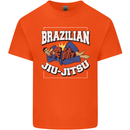 Brazilian Jiu Jitsu Kids T-Shirt Childrens Orange