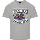 Brazilian Jiu Jitsu Kids T-Shirt Childrens Sports Grey