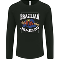 Brazilian Jiu Jitsu Mens Long Sleeve T-Shirt Black