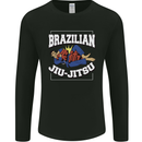 Brazilian Jiu Jitsu Mens Long Sleeve T-Shirt Black