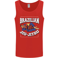 Brazilian Jiu Jitsu Mens Vest Tank Top Red