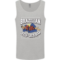 Brazilian Jiu Jitsu Mens Vest Tank Top Sports Grey