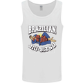 Brazilian Jiu Jitsu Mens Vest Tank Top White