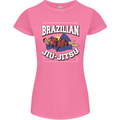 Brazilian Jiu Jitsu Womens Petite Cut T-Shirt Azalea